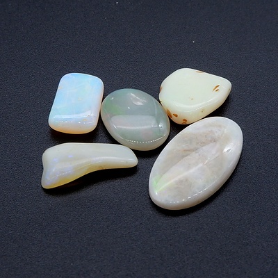 Collections of Potch Opal, 22.00ct
