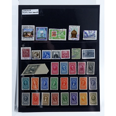 Collection of Costa Rica Stamps