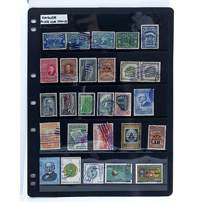 Collection of Honduras Used Stamps