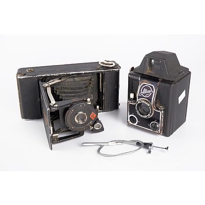 Altissa Periskop 1:8 Box Camera and AGFA Folding Camera