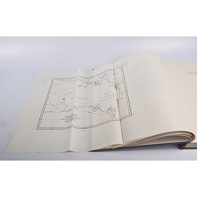 First Edition, Drawings of William Westall , Ed T M Perry & Donald H Simpson, London, The Royal Commonwealth Society, 1962, Includes Fold Out Map