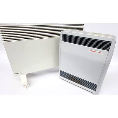 Dimplex Turbo Electric Heater and Noirot Electric Heater