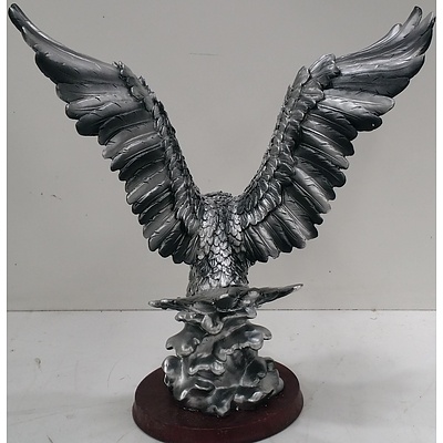 Composite Eagle Statue - Brand New