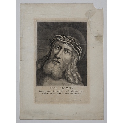 Six Antique European Prints Including Lithographs, Copperplate Engravings and More