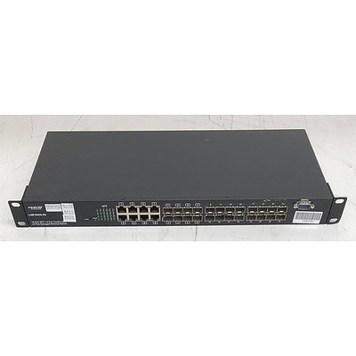 Black Box (LGB1005A-R2) 16-Port SFP + 8-Port Combo GbE L2 Plus Managed Ethernet Switch