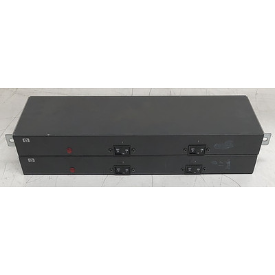 HP (EO4504) Modular PDU Control Unit - Lot of Two