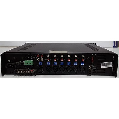 Redback A 4075 125W PA Mixer Amplifier