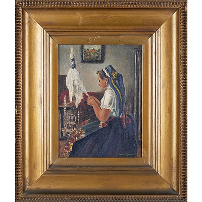 K. Joubert (European, 20th Century), Oil on Canvas