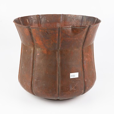 Middle Eastern Beaten Copper Urn