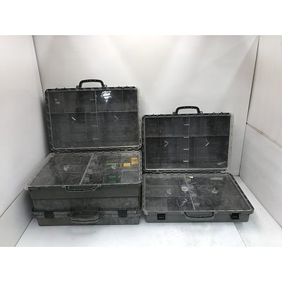 Exactapak Tool Storage Cases -Lot Of Three