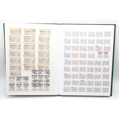 Four Stamp Collecting Reference Books and Stamp Album