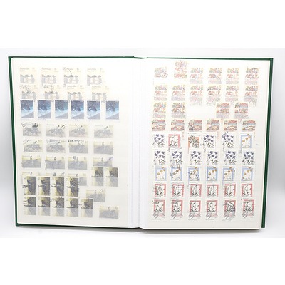 Four Stamp Collecting Reference Books and Stamp Album