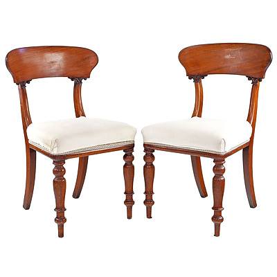 Set of Six William IV Mahogany Dining Chairs Circa 1835
