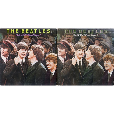 The Beatles, Rock n Roll Music Volume 1-2, Parlophone, 1976 EMI Records Ltd, Vinyl LP Records
