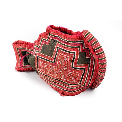 Early 20th Nepalese Century Embroidered Child’s Hat