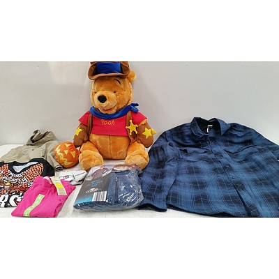 Large Selection of DVD's Toys, Sportswear, Menswear and Clothing