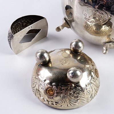 Collection of Exotic and Other Silverware