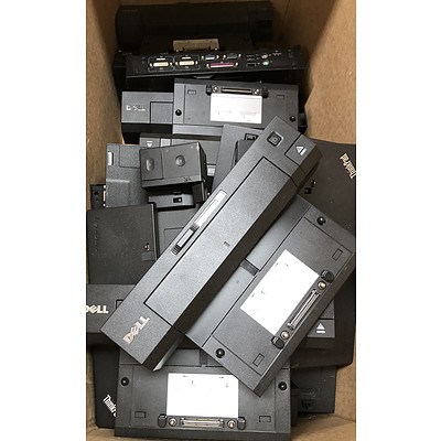 Pallet Lot of Assorted Docking Stations