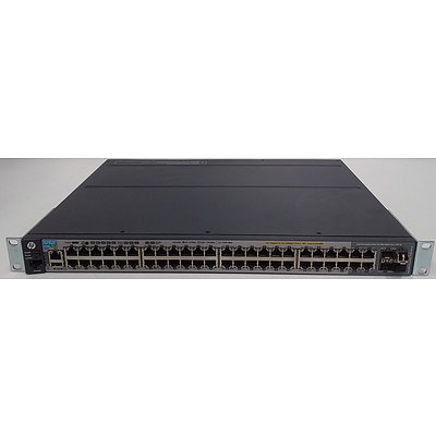 HP (J9729A) 2920-48G-POE+ Switch 48 Port Managed Gigabit Ethernet PoE+ Switch with 10GbE SFP+ module