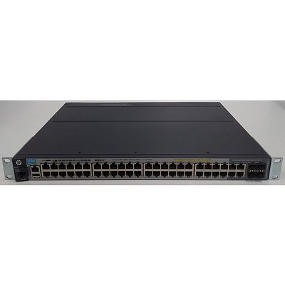 HP (J9729A) 2920-48G-POE+ Switch 48 Port Managed Gigabit Ethernet PoE+ Switch with 10GbE SFP+ module