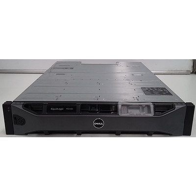 Dell EqualLogic PS4100 12 Bay Hard Drive Array with 24TB of Storage