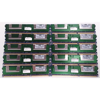 40GB of HP Buffered 4GB DDR3-RAM (1333MHz) - Lot of 10 Sticks