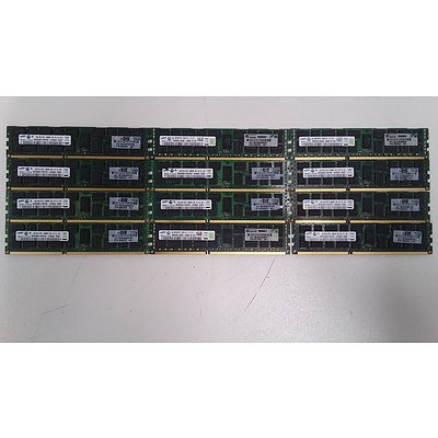 48GB of HP Buffered 4GB DDR3-RAM (1333MHz) - Lot of 12 Sticks