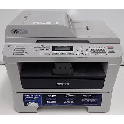 Brother MFC-7360N Black & White Laser Multifunction Printer