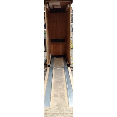 Rectangular Wooden Shipping Crate