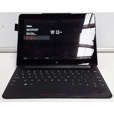 Lenovo ThinkPad (20C10020AU) 10 10-Inch Intel Atom (Z3795) 1.60GHz CPU Tablet with Keyboard Case