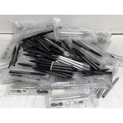 HP Assorted Active Pens / Styluses - Lot of 110