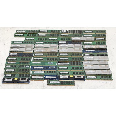 Bulk Lot of Assorted RAM Modules