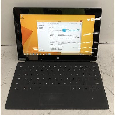 Microsoft Surface (1516) RT 10-Inch 32GB NVIDIA (Tegra 3) Quad-Core CPU 1.30GHz 2-in-1 Detachable Laptop