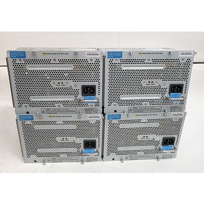 HP ProCurve Switch zl (J8712A) 875W Power Supply - Lot of Four