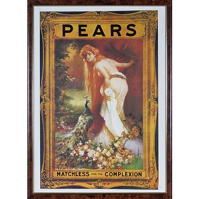 A Framed Pears Soap Reproduction Print