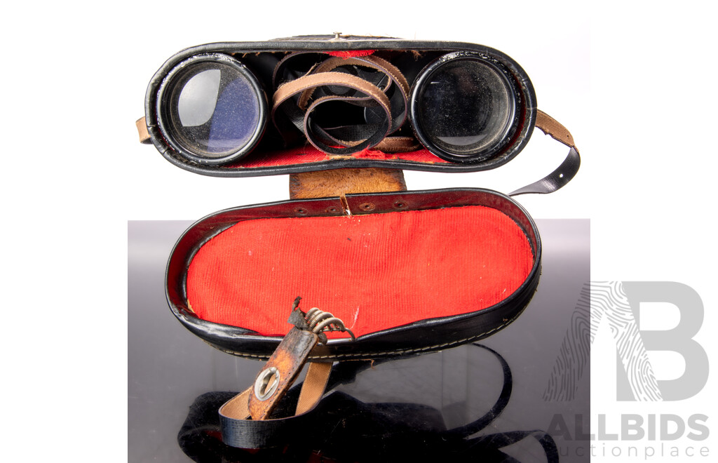 Vintage Set Wilger 7 X 50 Coated Optic Field Binoculars, Number 95468