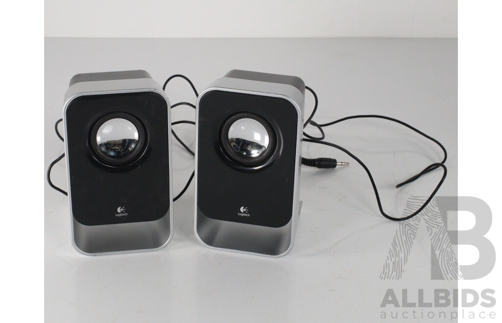 Logitech is 21 Stereo Speakers and Subwoofer, Logitech Z240 Pair Multimedia Speakers, Both in Original Boxes