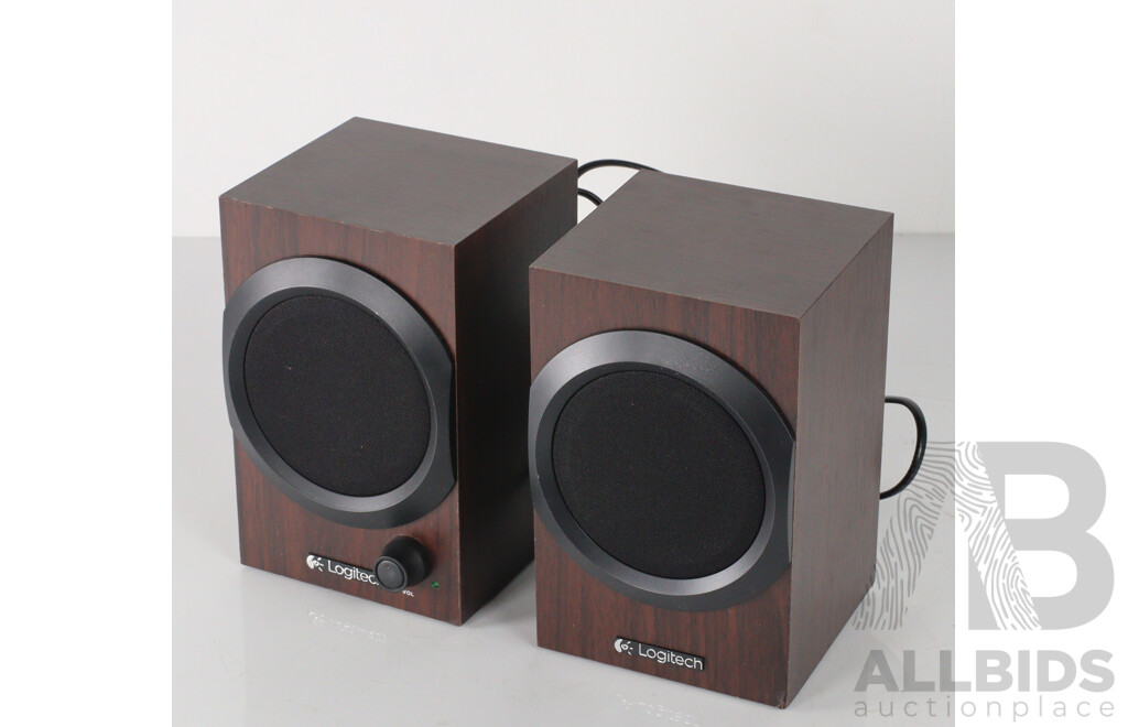 Logitech is 21 Stereo Speakers and Subwoofer, Logitech Z240 Pair Multimedia Speakers, Both in Original Boxes