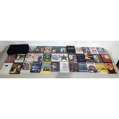 Approximately 50 DVDs Including The Sopranos Box Set