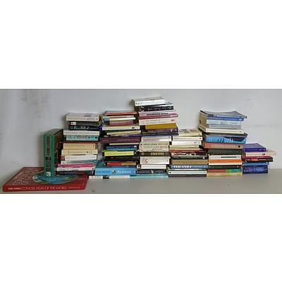 Quantity of Approximately 75 Books Including Hard and Soft Backs