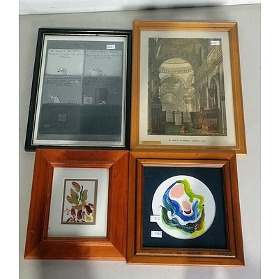 Four Various Art Prints
