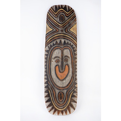Vintage Papua New Guinea Sepik River Ancestor Board