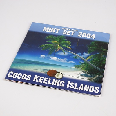 Limited Edition 2004 Cocos Keeling Islands Mint Coin Set