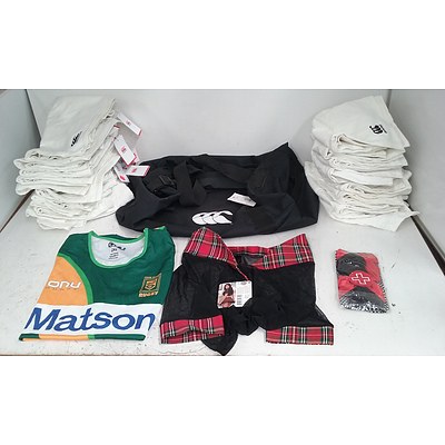 Canterbury Rugby Shorts and Other Clothing