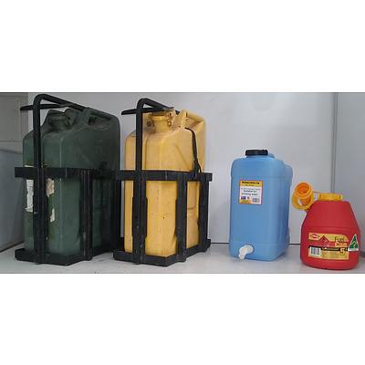 Mixed Lot Of Liquid Containers