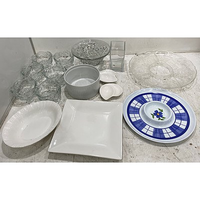 Assorted Dining and Kitchenware