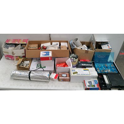 Bulk Lot Of Assorted Hardware And Irrigation Fittings