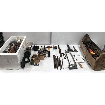 Collection Of Tools And Hardware