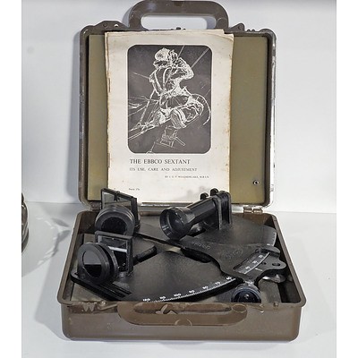 Vintage Ebbco Sextant in Original Box