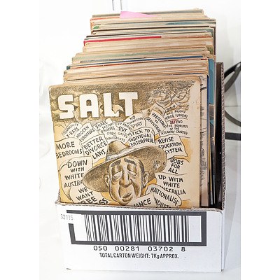 Box of Vintage Salt Army Education Journals